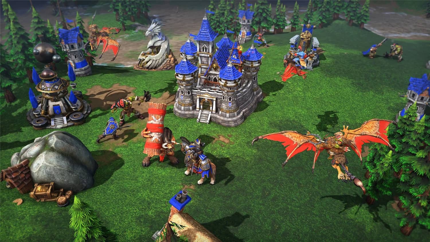 魔兽争霸3：重制版/Warcraft III: Reforged-蓝豆人-PC单机Steam游戏下载平台