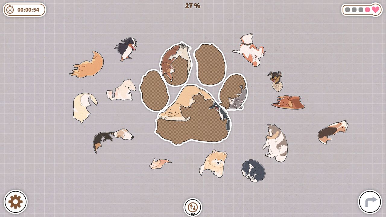 挤在一起的狗狗们/Dogs Huddled Together