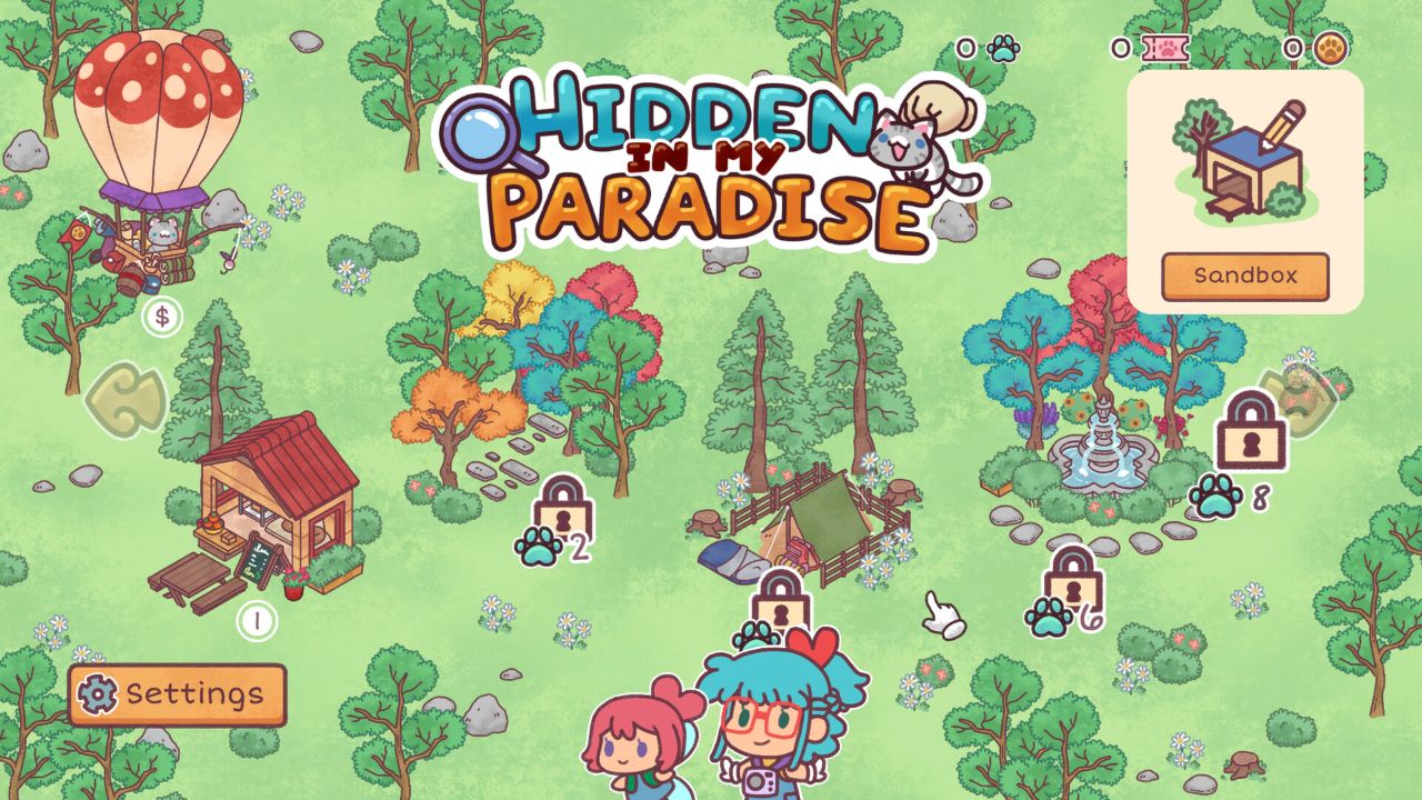 隐藏在我的天堂里/Hidden in my Paradise-蓝豆人-PC单机Steam游戏下载平台