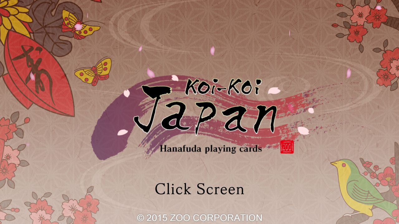 花牌/日本花札纸牌/Koi-Koi Japan [Hanafuda playing cards]-蓝豆人-PC单机Steam游戏下载平台
