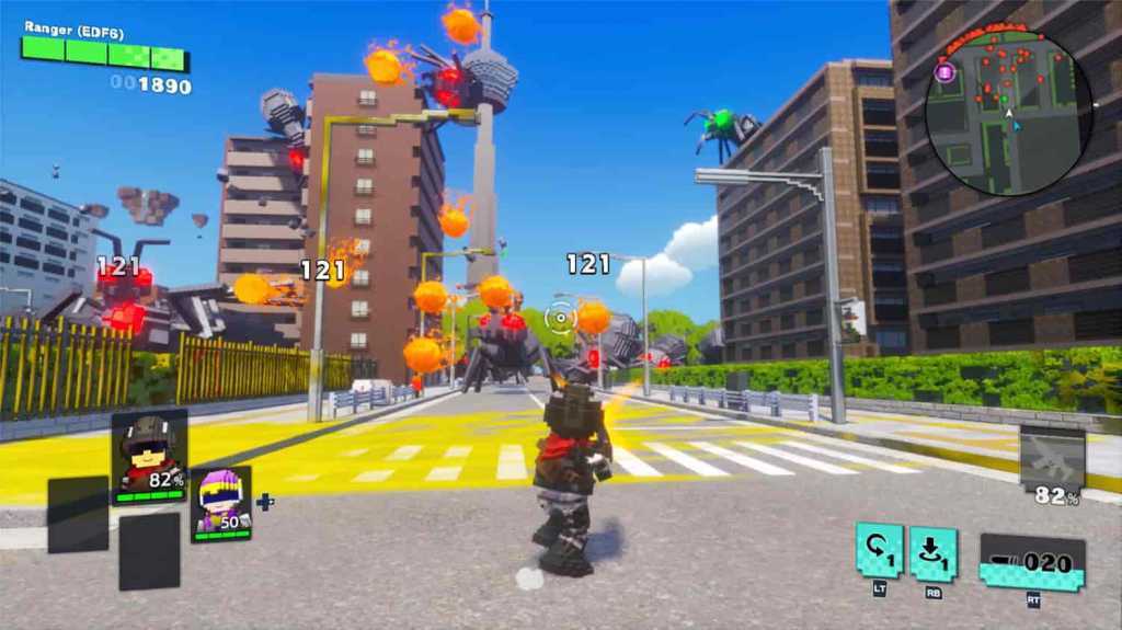 数码方块地球防卫军2/EARTH DEFENSE FORCE: WORLD BROTHERS 2-蓝豆人-PC单机Steam游戏下载平台