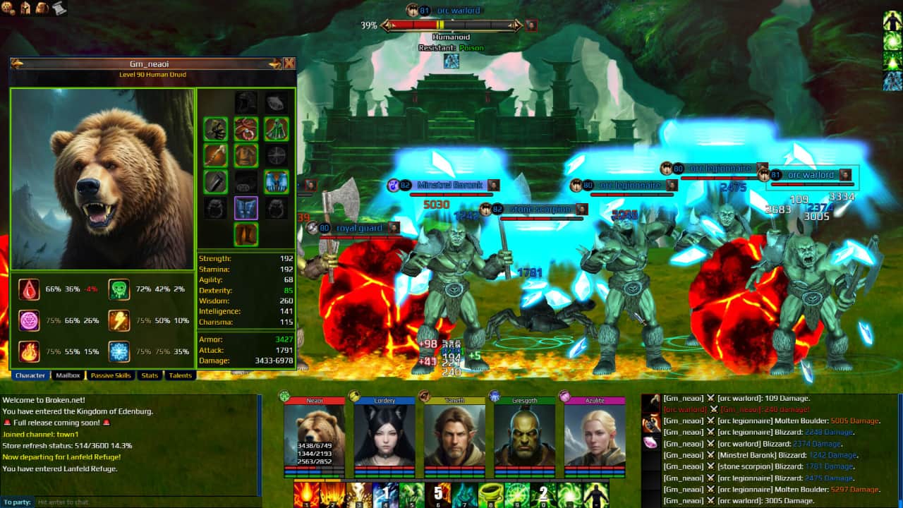 Nevergrind Online-蓝豆人-PC单机Steam游戏下载平台