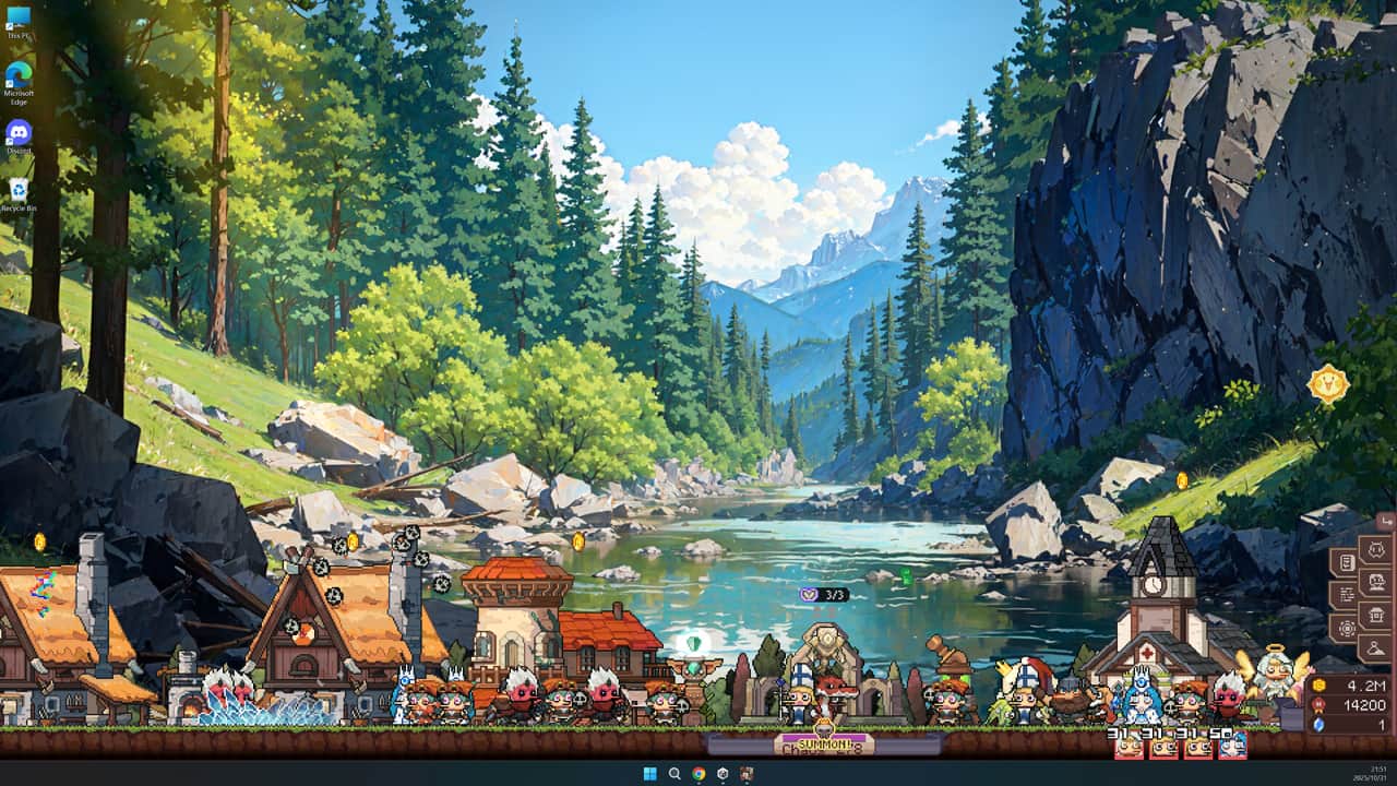 摸鱼小镇/Loafing Town-蓝豆人-PC单机Steam游戏下载平台