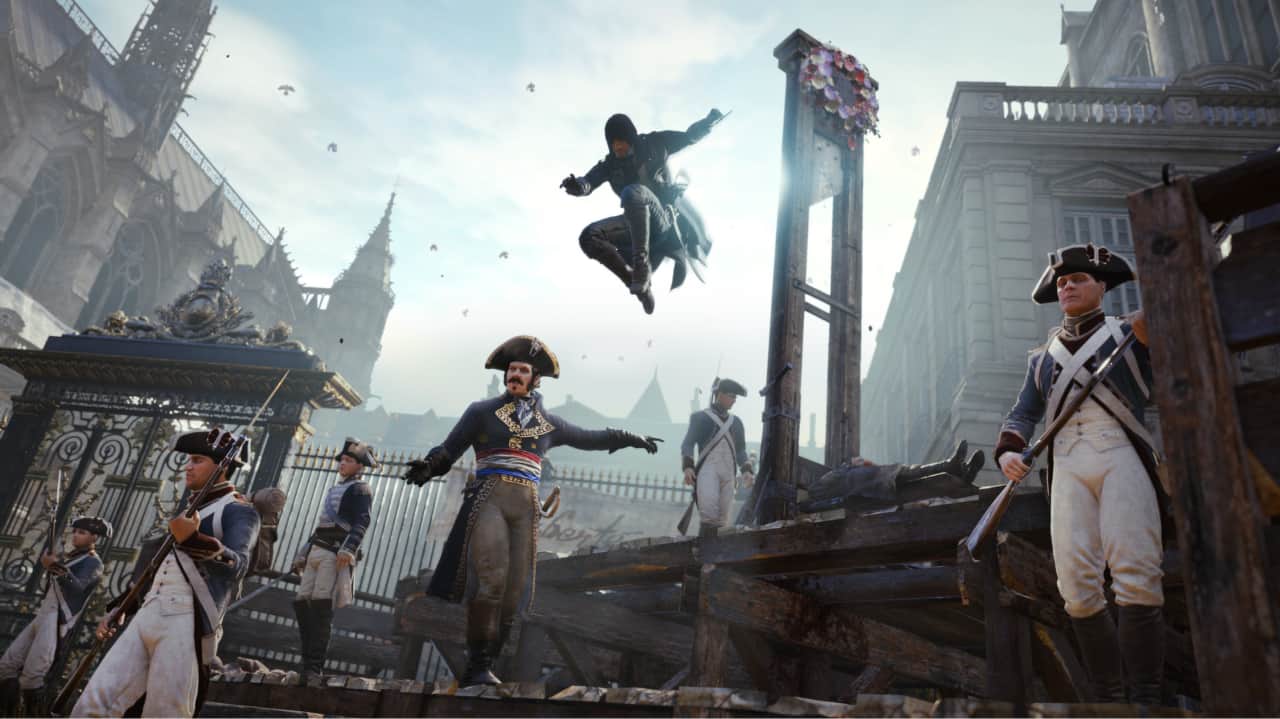 刺客信条5：大革命/Assassin's Creed Unity-蓝豆人-PC单机Steam游戏下载平台