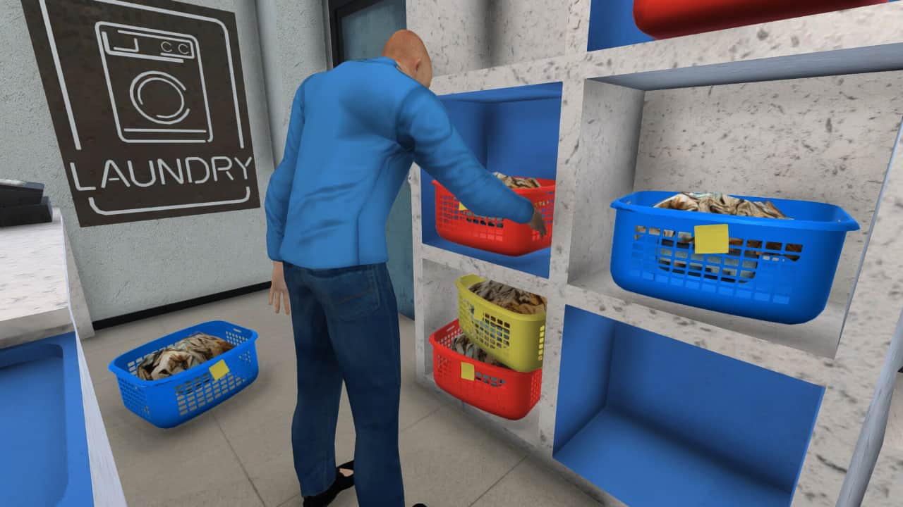 洗衣店模拟器/Laundry Store Simulator-蓝豆人-PC单机Steam游戏下载平台
