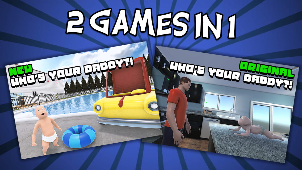 谁是你爸爸/Who's Your Daddy?!-蓝豆人-PC单机Steam游戏下载平台