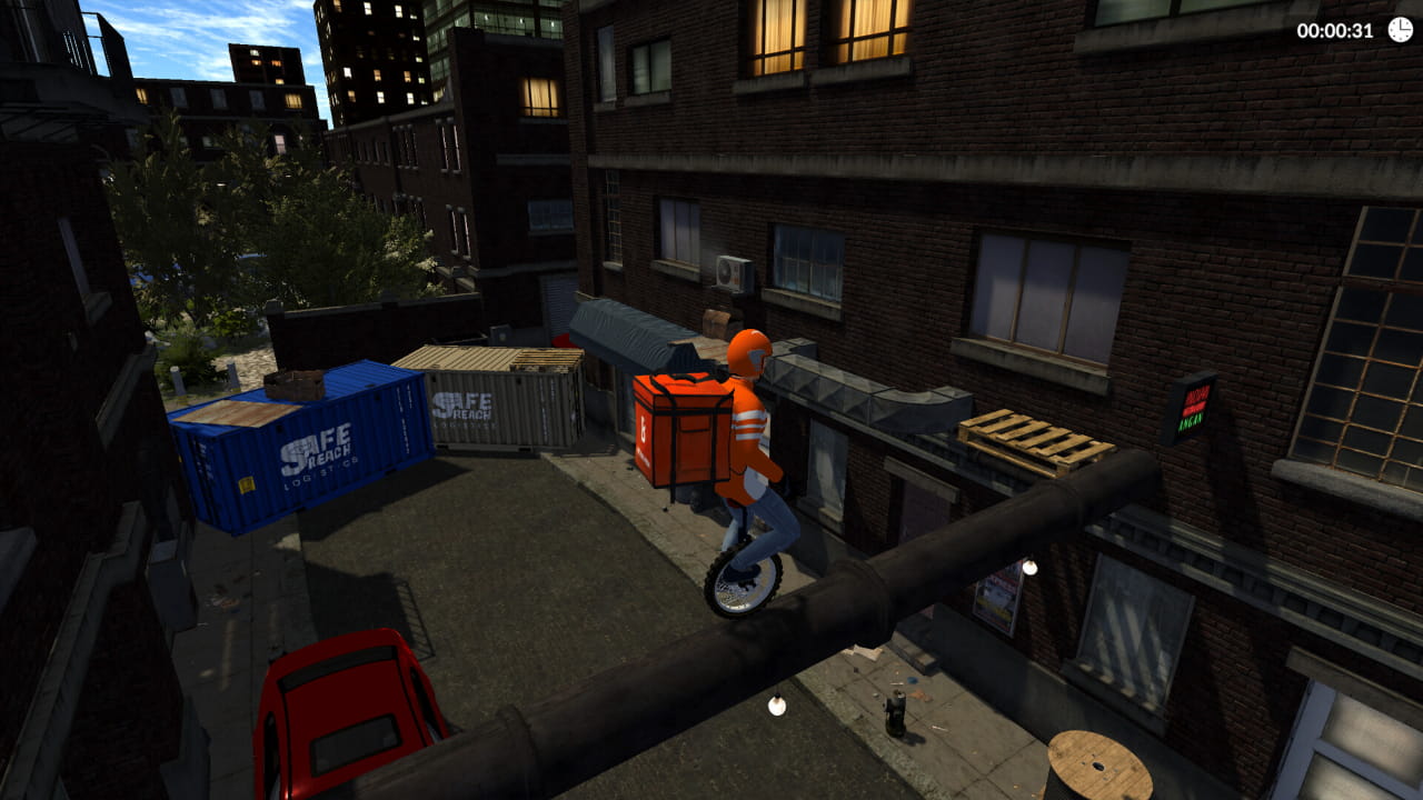 独轮车披萨时间！/Unicycle Pizza Time!-蓝豆人-PC单机Steam游戏下载平台