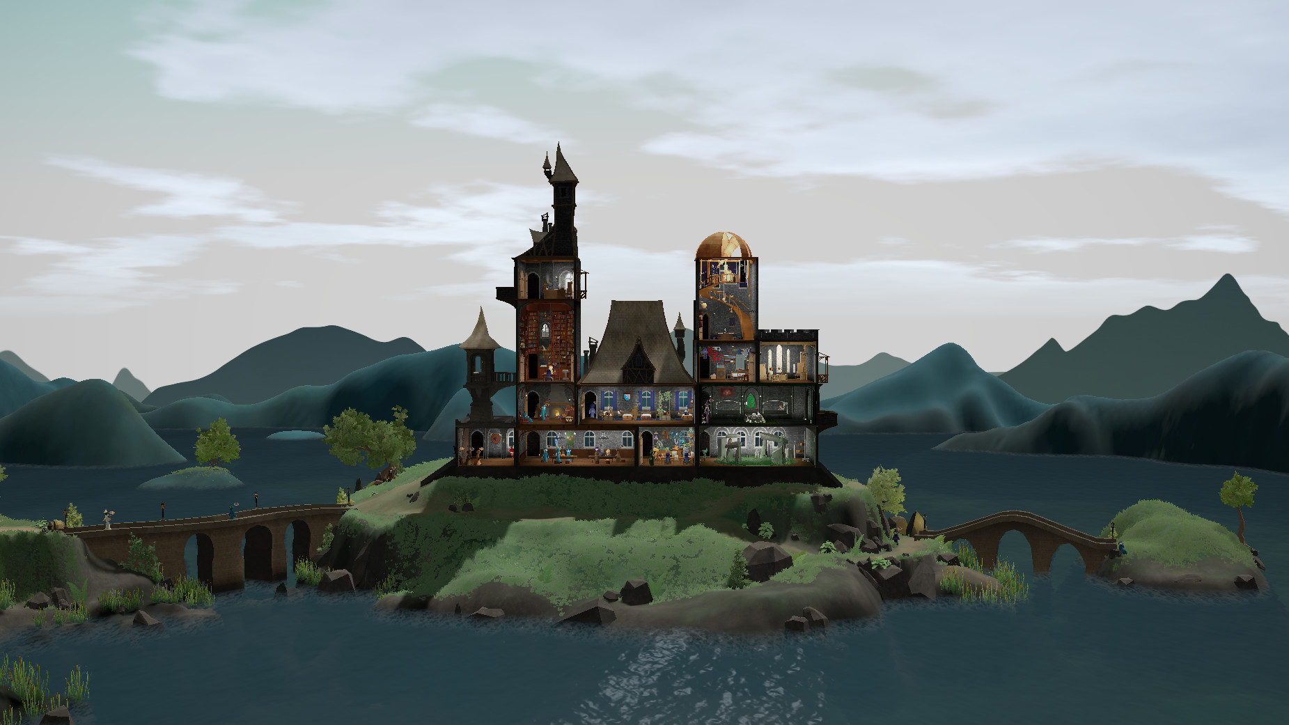 咒术师学院/Spellcaster University-蓝豆人-PC单机Steam游戏下载平台