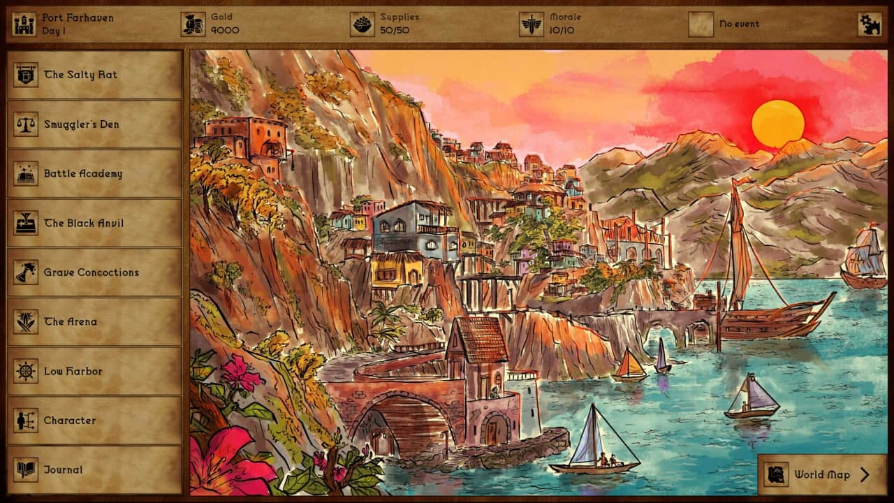 黯潮/Grim Tides - Old School RPG-蓝豆人-PC单机Steam游戏下载平台