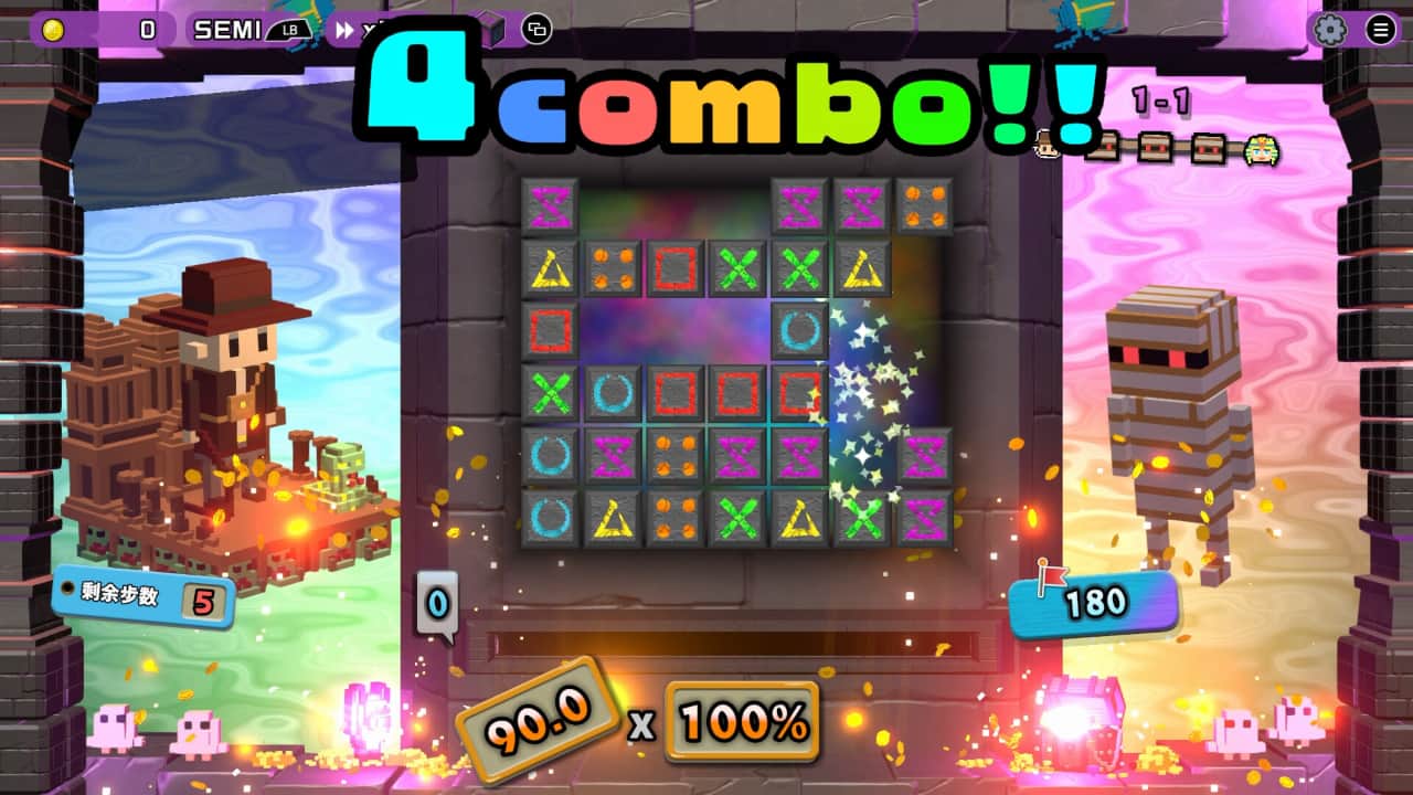 夺宝砖家/Dialoop -Roguelite Puzzle--蓝豆人-PC单机Steam游戏下载平台