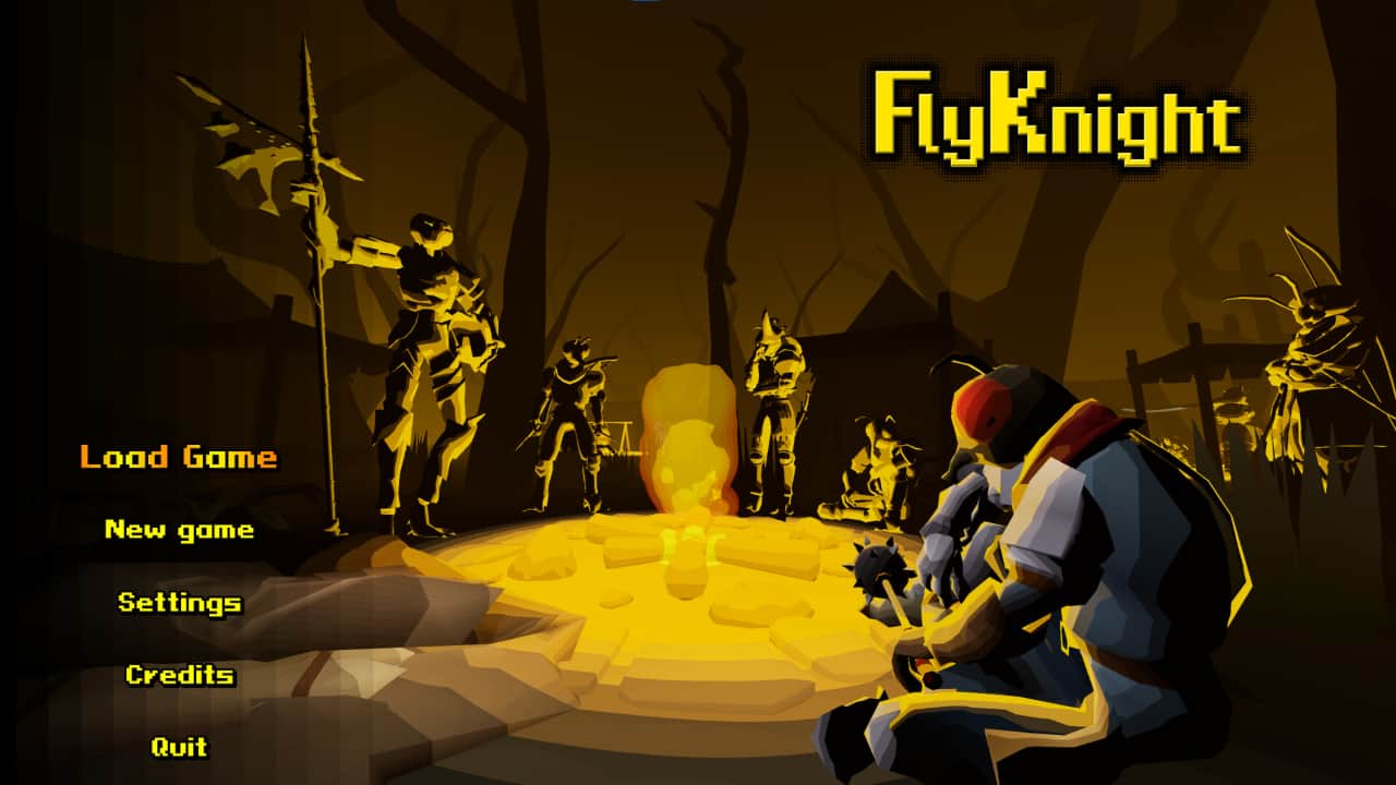 苍蝇骑士/FlyKnight-蓝豆人-PC单机Steam游戏下载平台