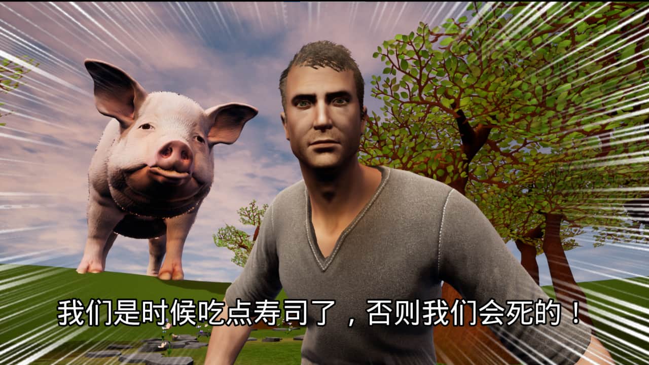 是时候吃点寿司了，否则我们会死的！/I’m going to die if I don’t eat sushi!-蓝豆人-PC单机Steam游戏下载平台