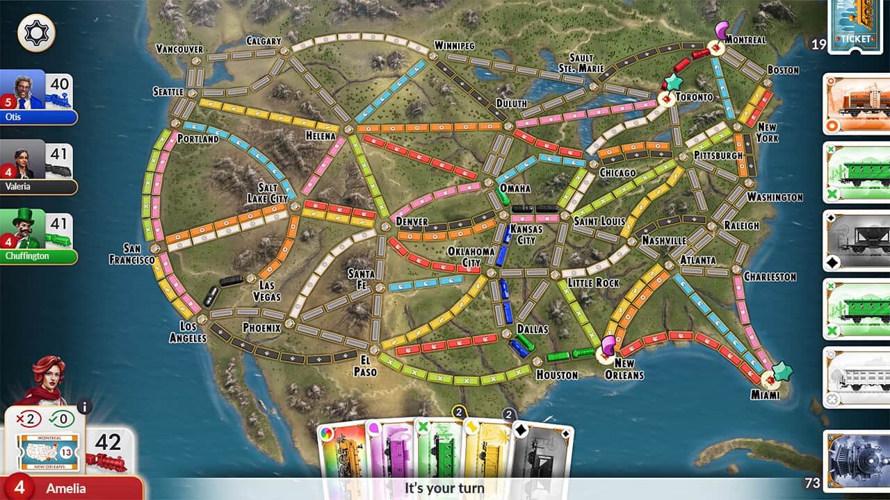 车票之旅/Ticket to Ride-蓝豆人-PC单机Steam游戏下载平台
