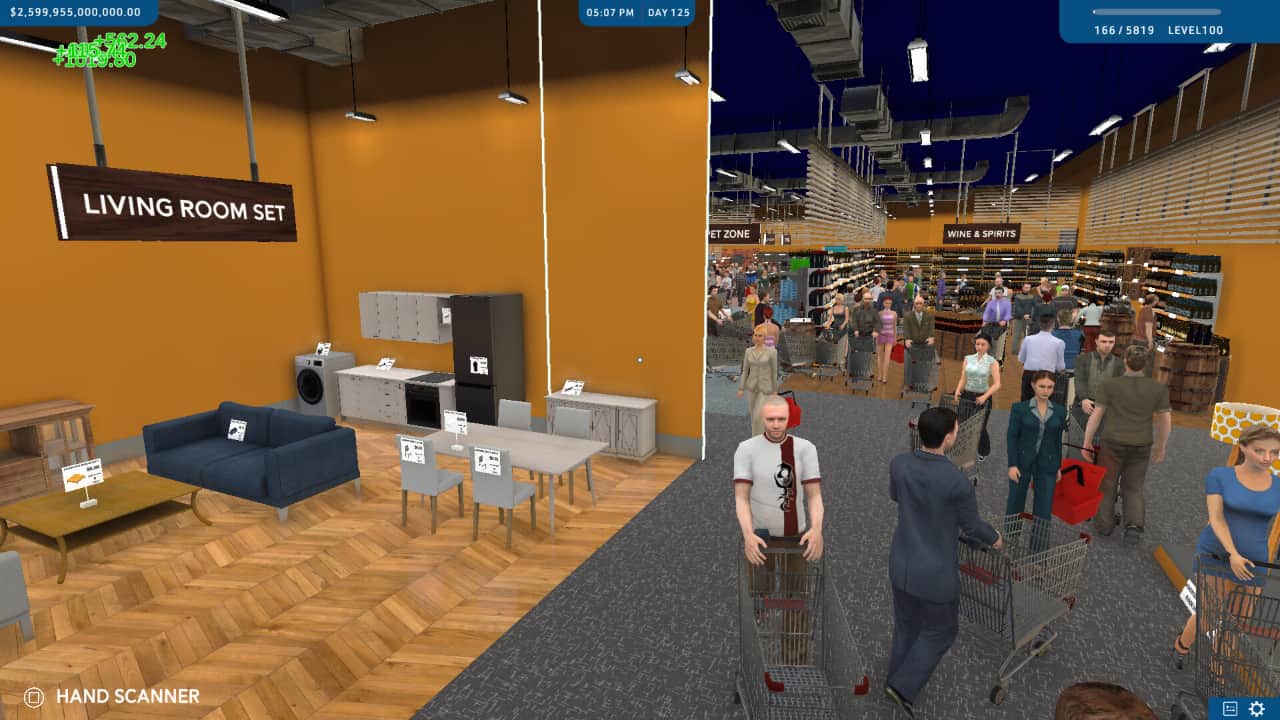 大型超市模拟器/Hypermarket Simulator-蓝豆人-PC单机Steam游戏下载平台