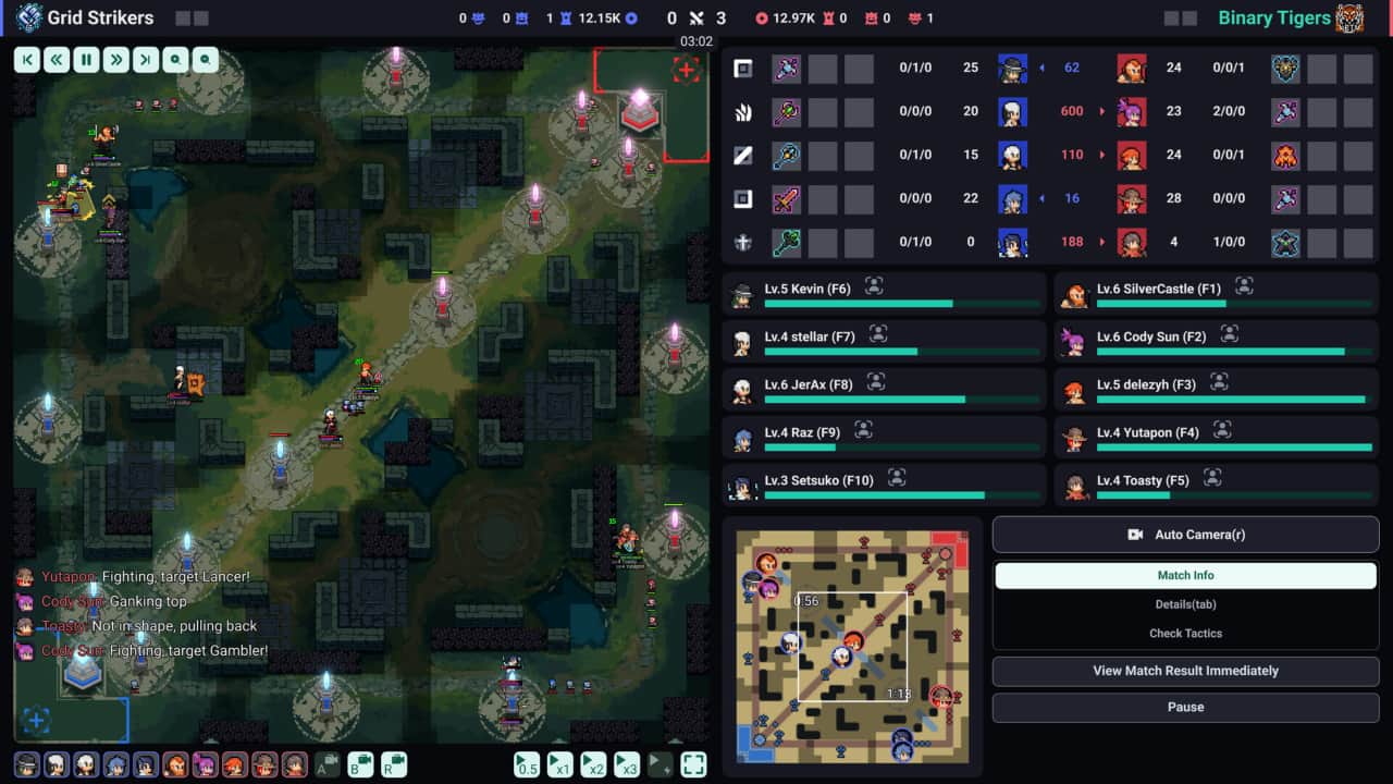 团战经理2/Teamfight Manager 2-蓝豆人-PC单机Steam游戏下载平台