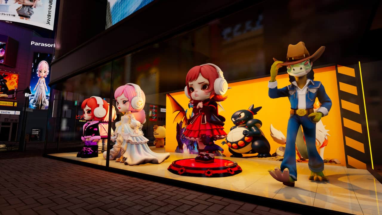 盲盒店模拟器/Blind Box Shop Simulator-蓝豆人-PC单机Steam游戏下载平台
