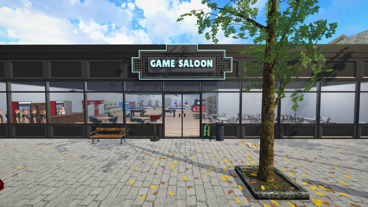 游戏沙龙模拟器/Game Saloon Simulator-蓝豆人-PC单机Steam游戏下载平台