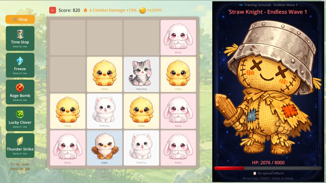 萌宠竞技场/Fluffy Arena-蓝豆人-PC单机Steam游戏下载平台