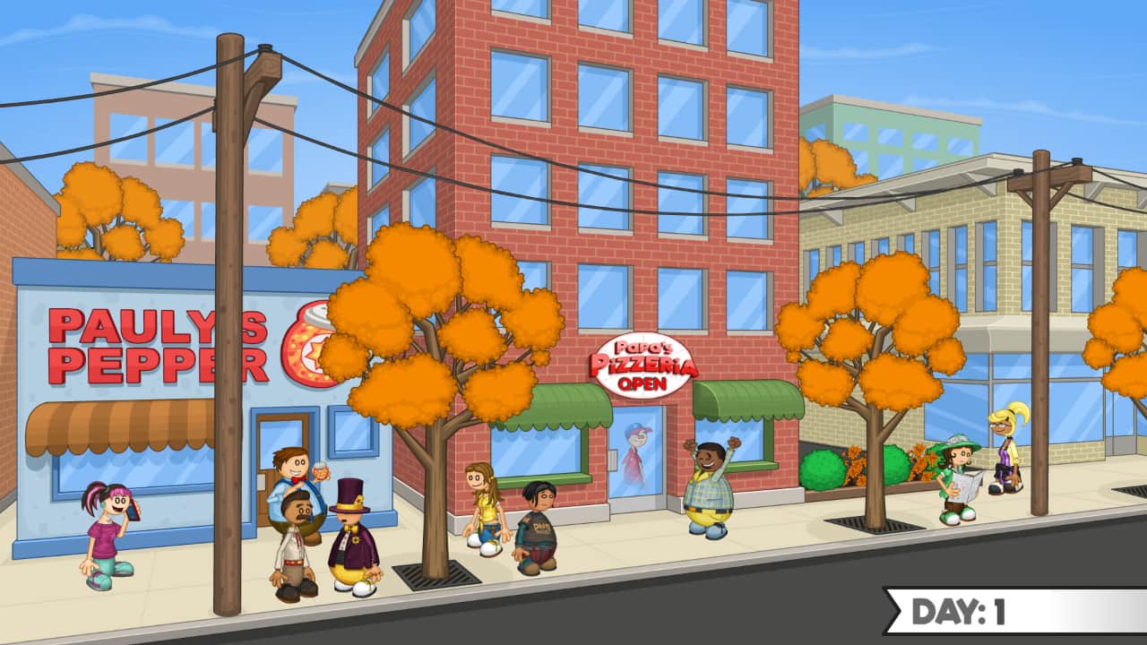 爸爸披萨店豪华版/Papa's Pizzeria Deluxe-蓝豆人-PC单机Steam游戏下载平台