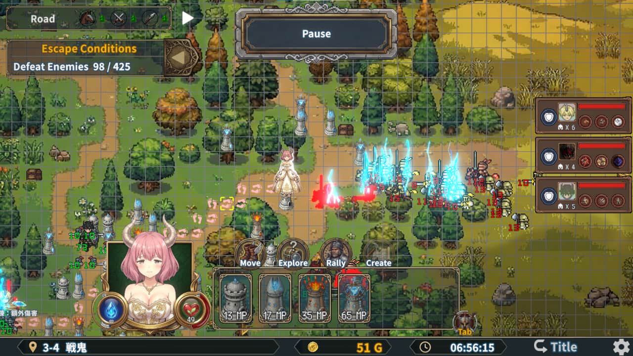 魔族公主打搜撤/Demon Princess Retreat-蓝豆人-PC单机Steam游戏下载平台