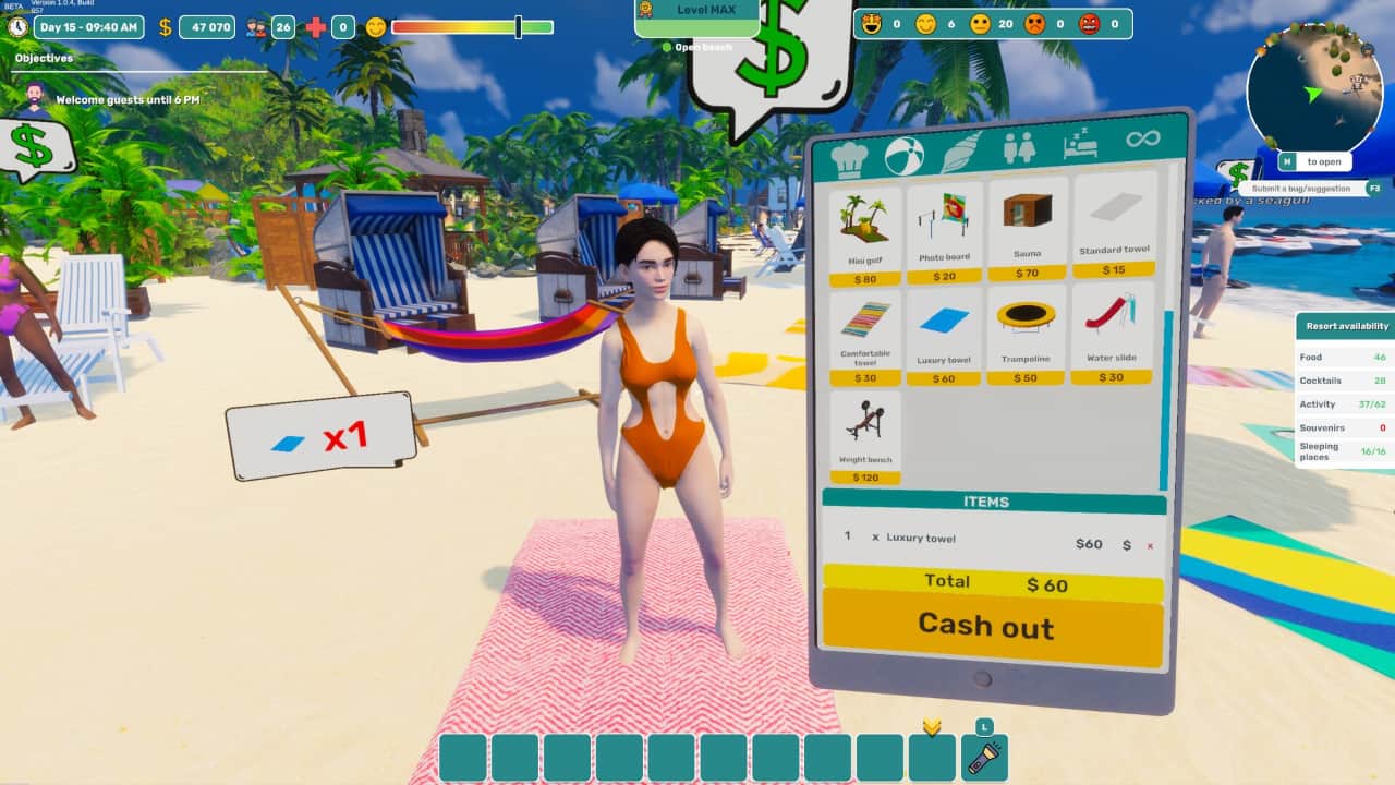 图片[3]-热带度假村经营模拟器/Tropical Resort Simulator-游糖YoTeb
