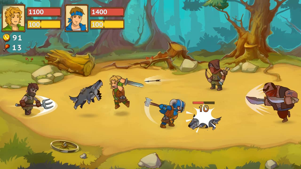 勇敢大陆骑士/Knights of Braveland-蓝豆人-PC单机Steam游戏下载平台