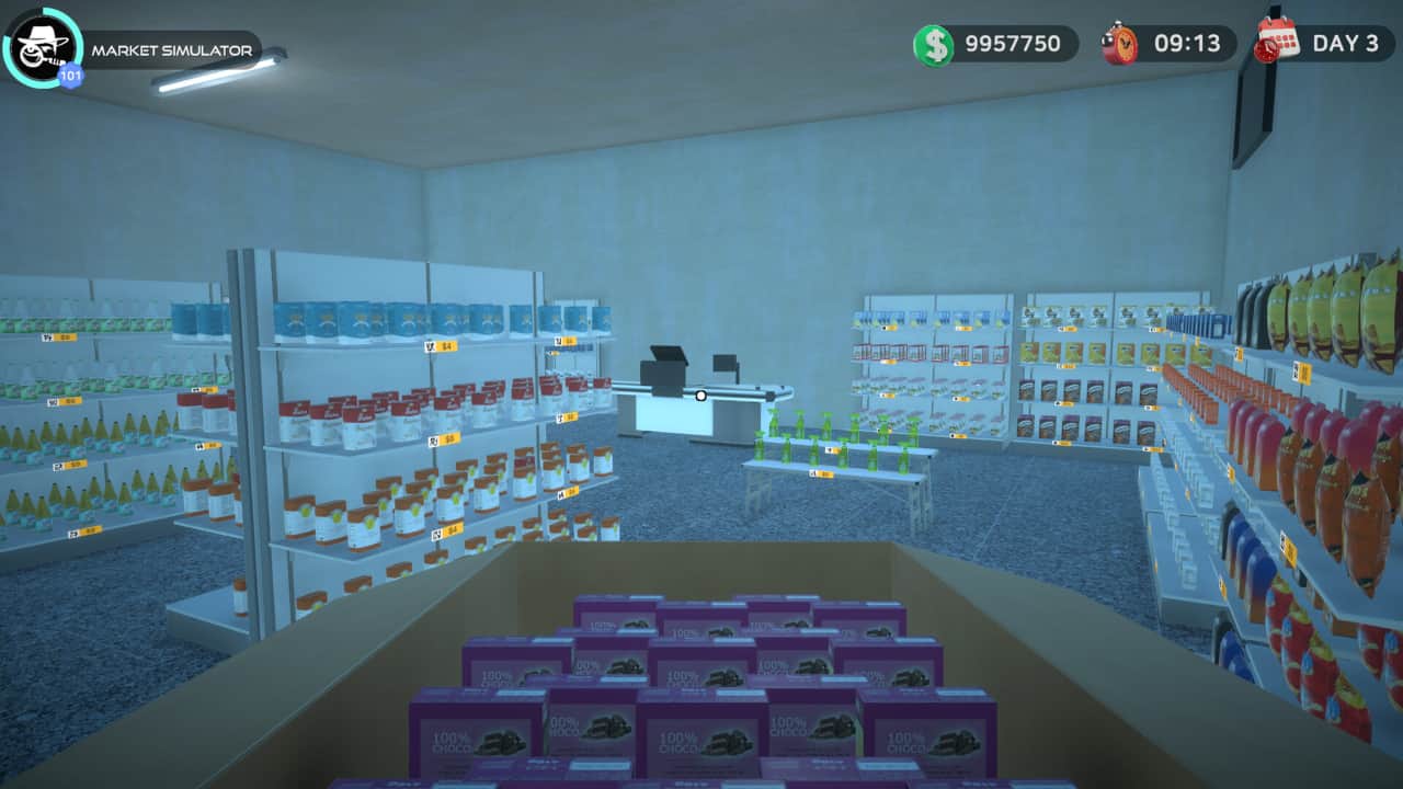 市场模拟器：迈阿密海滩/Market Simulator: Miami Beach-蓝豆人-PC单机Steam游戏下载平台