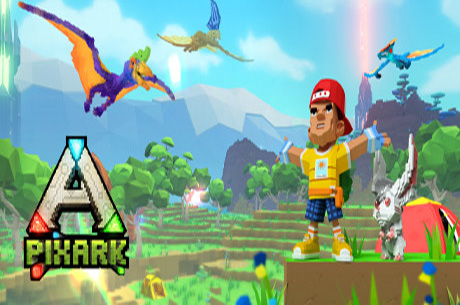 方块方舟/方块世界/PixARK-蓝豆人-PC单机Steam游戏下载平台
