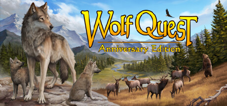 野狼谜踪:周年纪念版/WolfQuest: Anniversary Edition-蓝豆人-PC单机Steam游戏下载平台