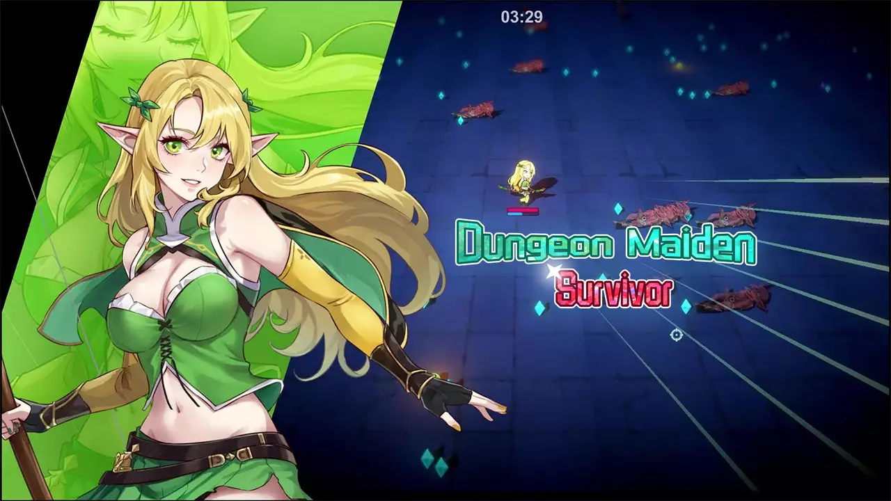 地牢少女：幸存者/Dungeon Maiden: Survivor-蓝豆人-PC单机Steam游戏下载平台