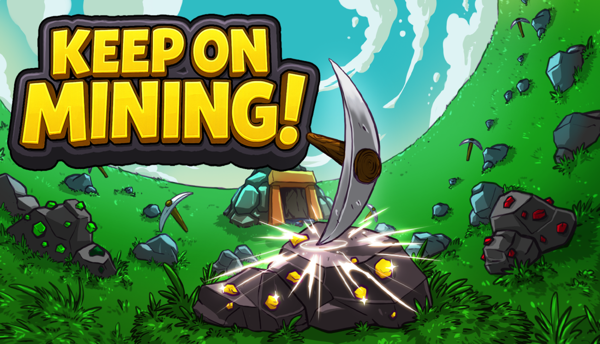 持续挖掘！/Keep on Mining!-蓝豆人-PC单机Steam游戏下载平台