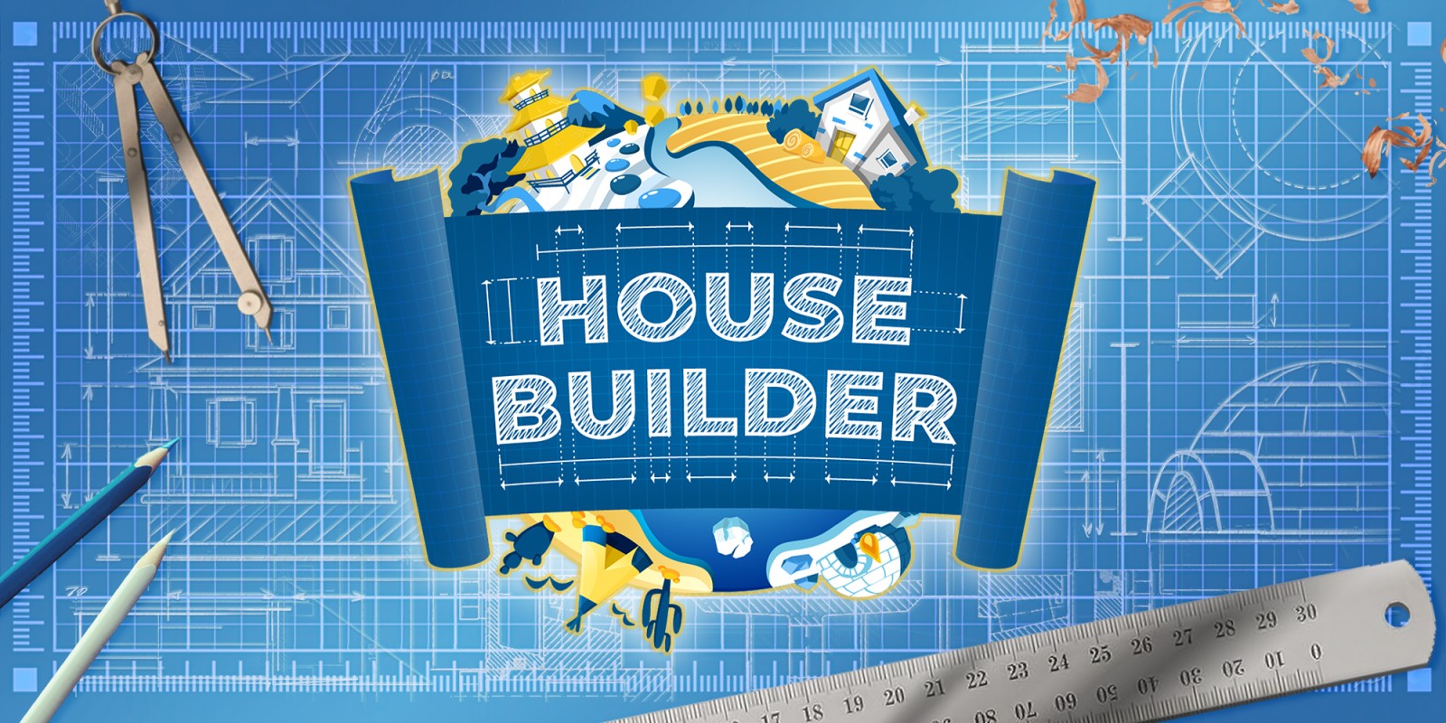房屋建造者/House Builder-蓝豆人-PC单机Steam游戏下载平台