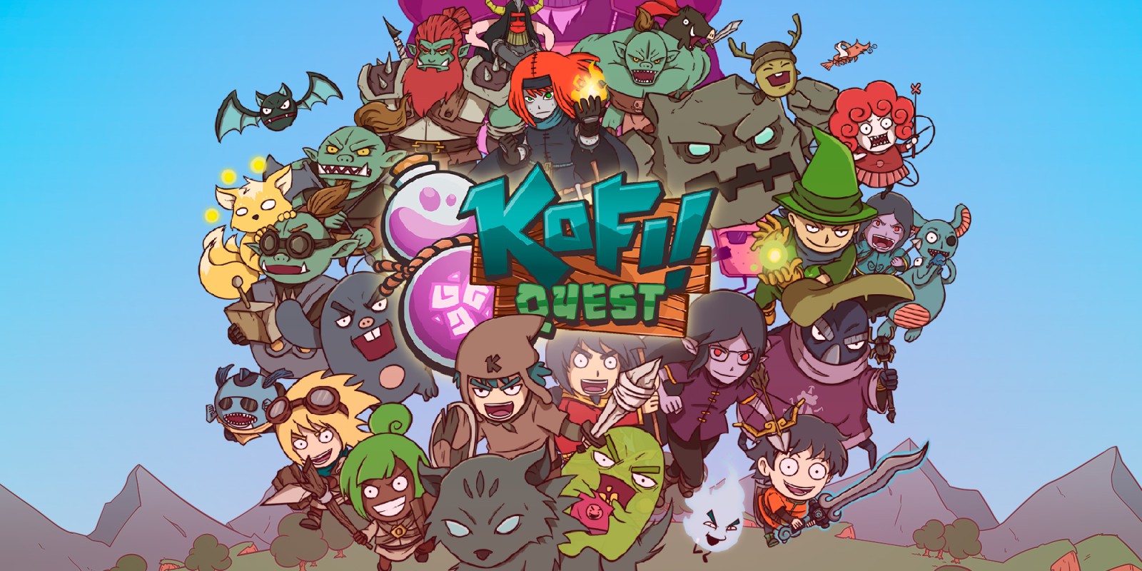 科菲探险/Kofi Quest-蓝豆人-PC单机Steam游戏下载平台