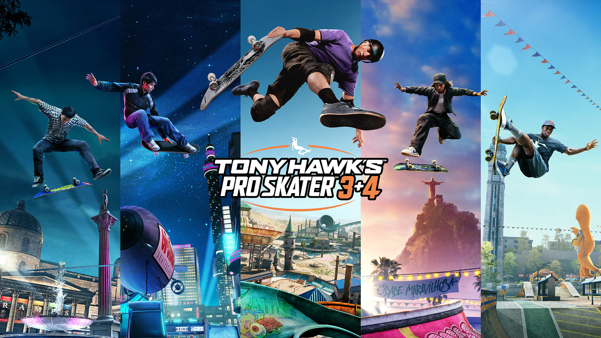 尼霍克职业滑板3+4重置版/Tony Hawk's Pro Skater 3+4-蓝豆人-PC单机Steam游戏下载平台