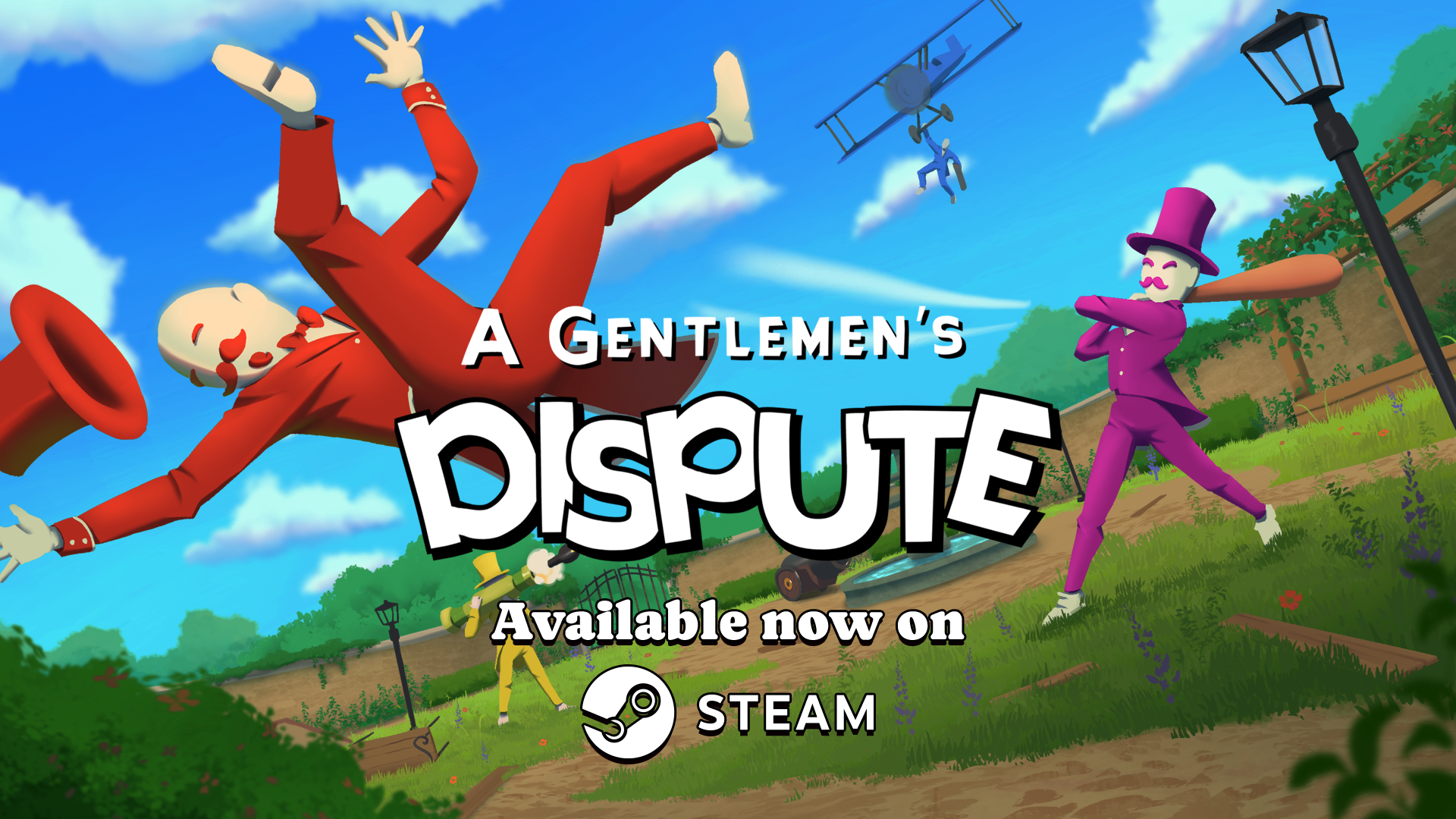 礼帽大乱斗/A Gentlemen's Dispute-蓝豆人-PC单机Steam游戏下载平台
