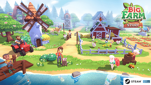 大农场故事/Big Farm Story-蓝豆人-PC单机Steam游戏下载平台