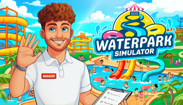 水上乐园模拟器/Waterpark Simulator-蓝豆人-PC单机Steam游戏下载平台