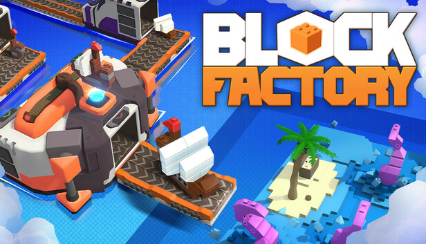 积木工坊/Block Factory-蓝豆人-PC单机Steam游戏下载平台