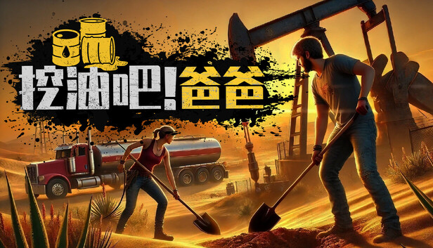 挖油吧！爸爸/Fuel Harvest Together-蓝豆人-PC单机Steam游戏下载平台