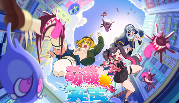 萌萌夹击/MOMO Crash-蓝豆人-PC单机Steam游戏下载平台