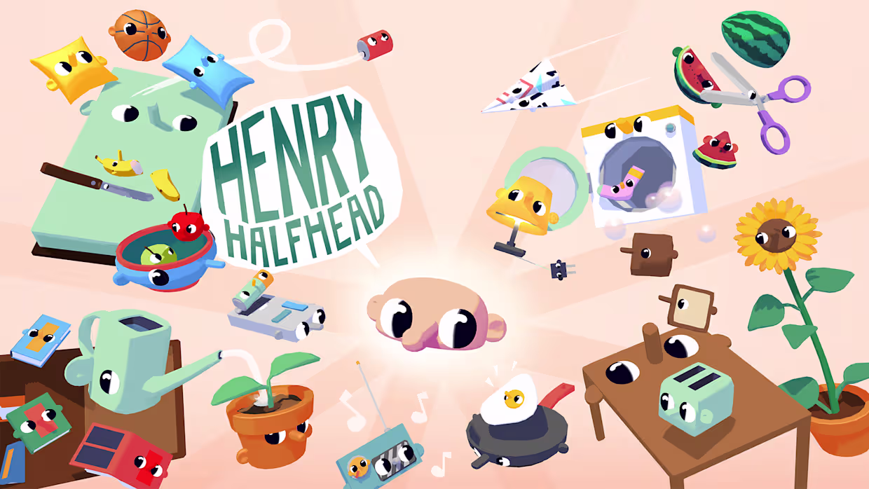 百变大脑亨利/Henry Halfhead-蓝豆人-PC单机Steam游戏下载平台