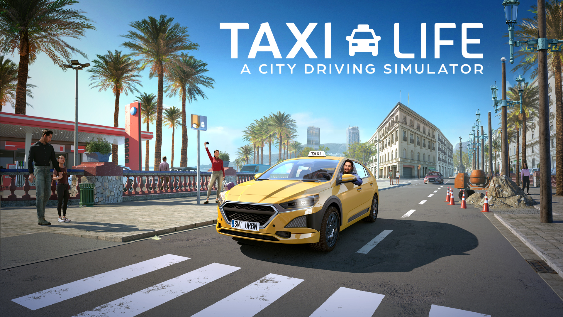 出租生涯:模拟城市驾驶/Taxi Life: A City Driving Simulator-蓝豆人-PC单机Steam游戏下载平台