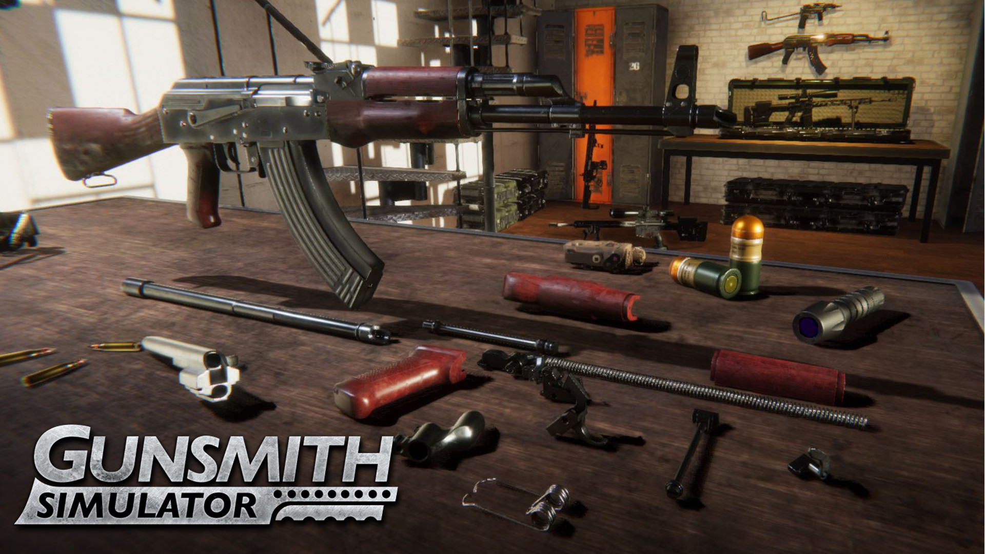 枪匠模拟器/Gunsmith Simulator-蓝豆人-PC单机Steam游戏下载平台