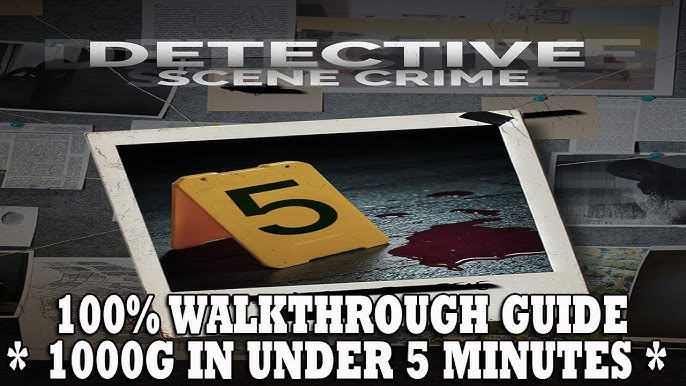 侦探：犯罪现场/DETECTIVE - Scene Crime-蓝豆人-PC单机Steam游戏下载平台