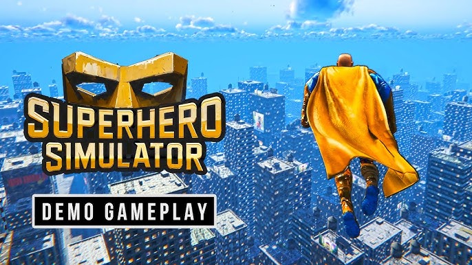 超级英雄模拟器/Superhero Simulator-蓝豆人-PC单机Steam游戏下载平台