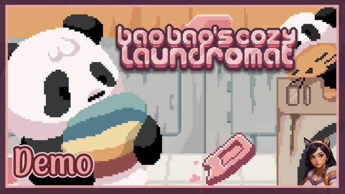 宝宝的温馨洗衣店/Bao Bao's Cozy Laundromat-蓝豆人-PC单机Steam游戏下载平台
