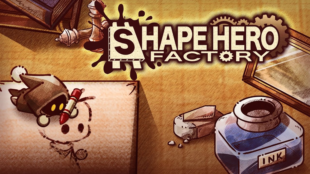 涂鸦英雄工厂/ShapeHero Factory-蓝豆人-PC单机Steam游戏下载平台