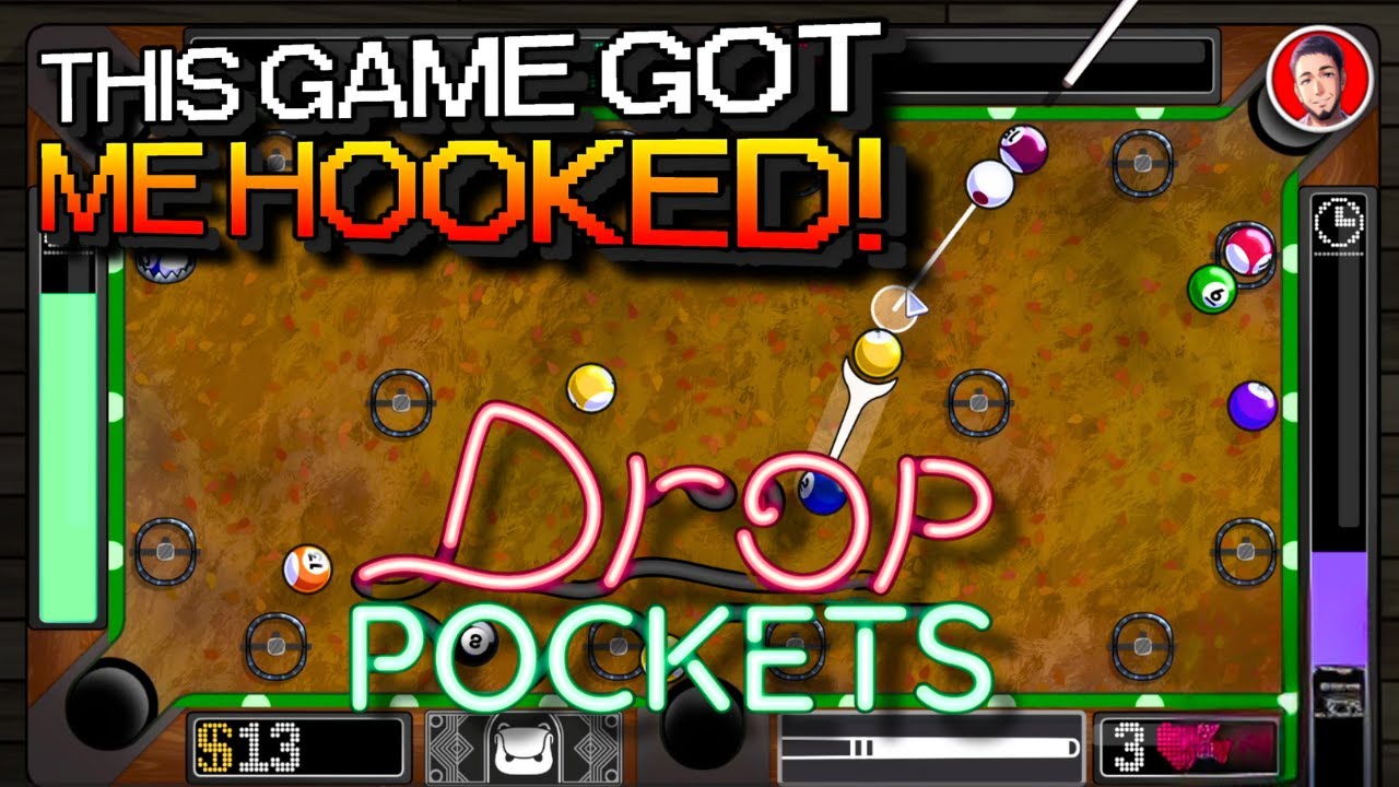 下垂口袋/台球Roguelike/Drop Pockets-蓝豆人-PC单机Steam游戏下载平台