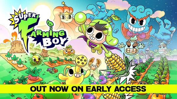 超级农耕男孩/Super Farming Boy-蓝豆人-PC单机Steam游戏下载平台