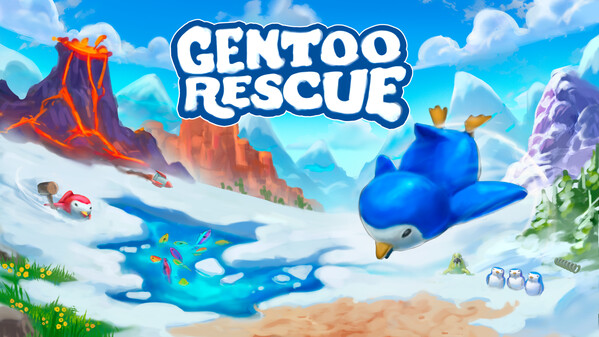 企鹅救援/Gentoo Rescue-蓝豆人-PC单机Steam游戏下载平台